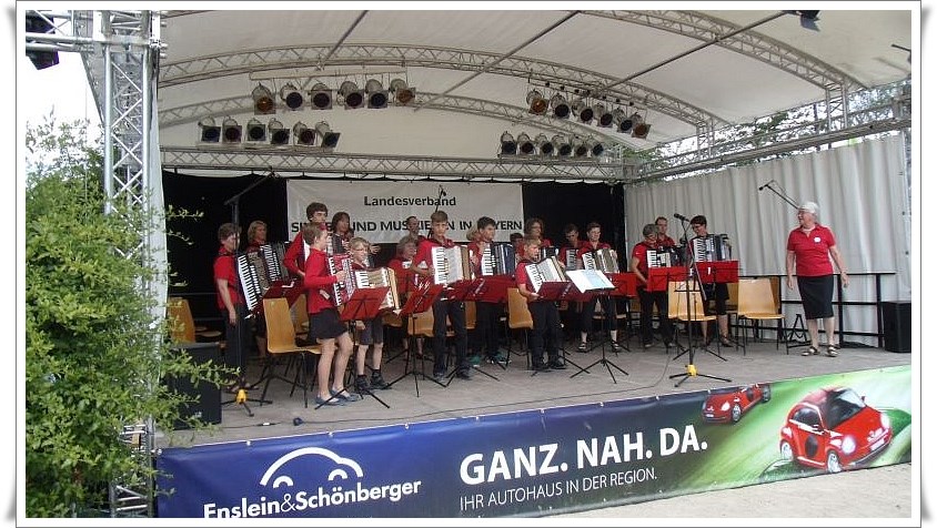 accordeonissimo in Tirschenreuth - Bühne