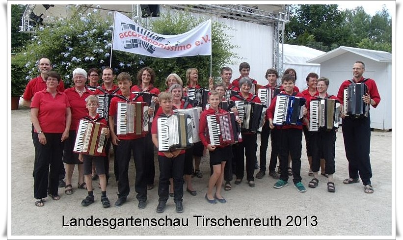 accordeonissimo in Tirschenreuth - Abschlussfoto