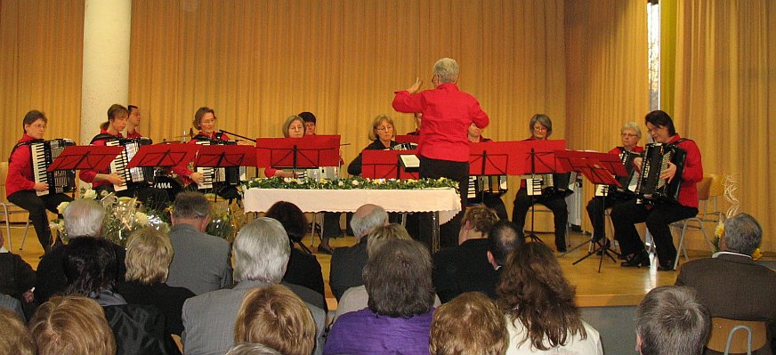 accordeonissimo auf Neujahrsempfang der Gemeinde