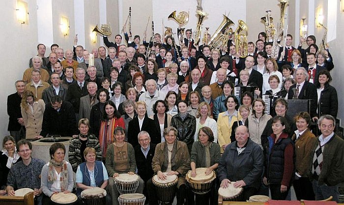 Mitwirkende beim Benefitzkonzert 2008